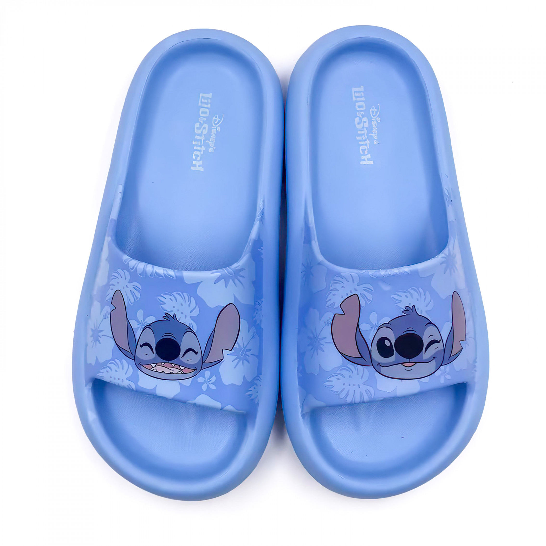 Lilo & Stitch Tropical Smiles Women's Flip Flop Cloud Comfort Slide Sandals